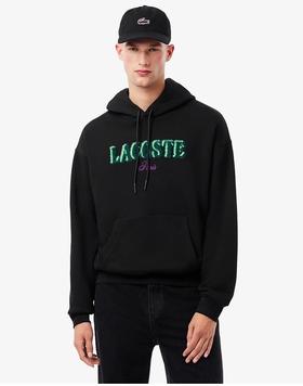 【6.2折】5楼LACOSTE法国鳄鱼男装25秋季新款时尚简约连帽卫衣|SH5464-98-031吊牌价1590惊爆价990