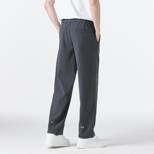 GXG男装【肌理面料】25春季简约日常通勤时尚百搭男式休闲直筒裤K&C 商品图9