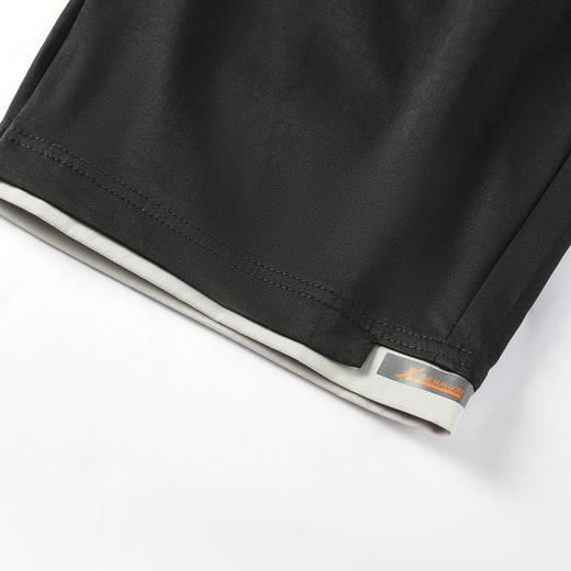 GXG男装25夏季舒适顺滑经典抽绳拼接百搭运动休闲短裤K&C 商品图11