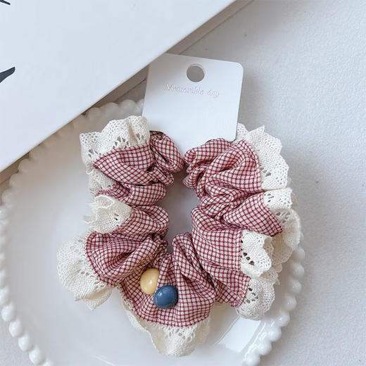 发圈田园蕾丝边复古发圈-纪念日百货门店同款169393479 商品图2