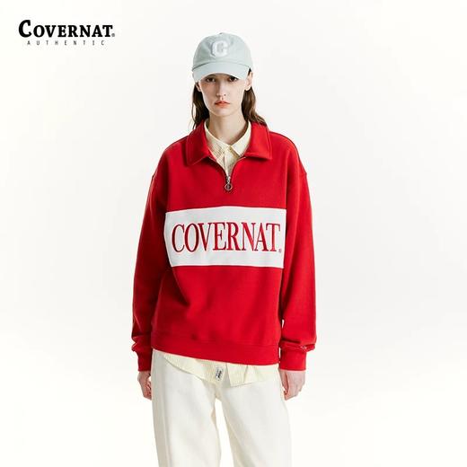 【春上新】【6折】6楼COVERNAT男女同款翻领卫衣吊牌价599折后价359 商品图1