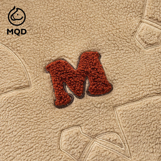 【秒3】【MQD】男童冬季精致毛巾绣双面加绒连帽卫衣 商品图5