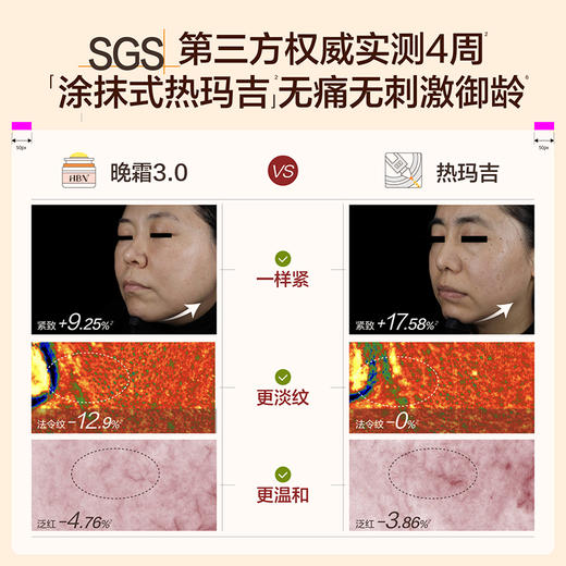 【全新升级】HBN双A醇晚霜3.0视黄醇早C晚A抗皱紧致淡纹保湿面霜 商品图3