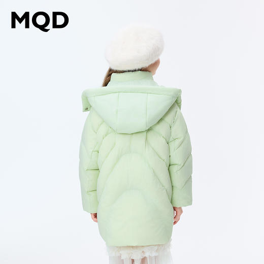 【秒1】【MQD】女童冬季保暖轻柔舒适连帽羽绒服 商品图4
