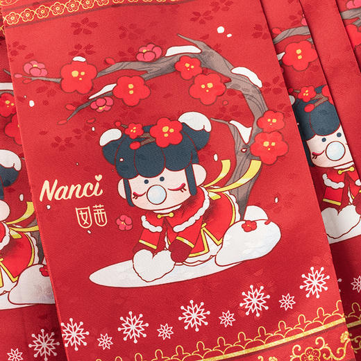 【秒1】【MQD】女童冬季新年喜庆国潮马面裙立领套装 商品图10