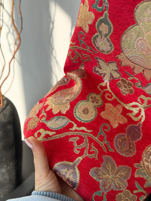 【3-7天发货】新中式夹棉马甲 ， 高级感十足的吉祥花纹，让人一眼沦陷的东方高级感。（2.4停运，3月初恢复） 商品图7