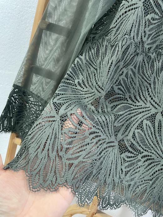 「断码清仓」精品弹力性感网纱镂空洋气打底衫   ZFYY316 商品图3