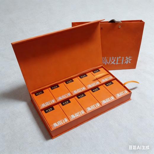 新宝堂新会陈皮白茶方块茶250g（25g*10） 商品图0