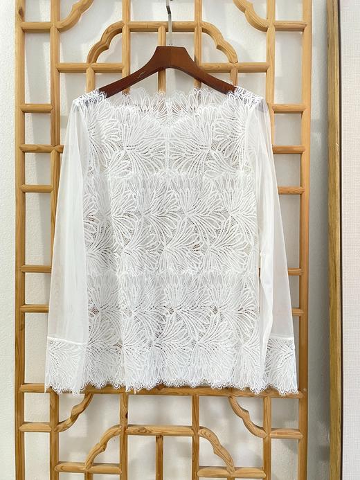 「断码清仓」精品弹力性感网纱镂空洋气打底衫   ZFYY316 商品图2