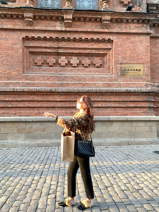 <曾小咸推荐>现货秒杀 ！微信超特价！ 复古豹纹毛衣开衫 日常199.99 立减110 秒杀89.99！！ 商品图13