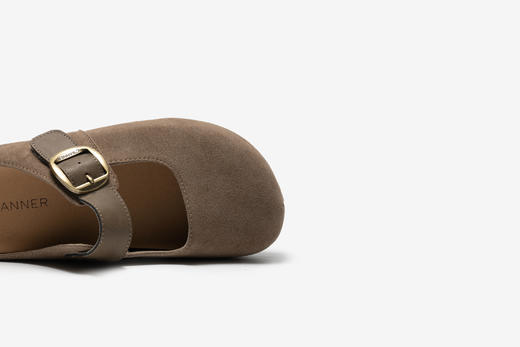 【上新】千百度2026夏季新品百搭勃肯鞋半凉女鞋A26225361 商品图6