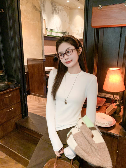 <曾小咸推荐>现货秒杀 ！微信超特价！ 撞色条纹蝴蝶结毛衣 日常219.99 立减130 秒杀89.99！！ 商品图14