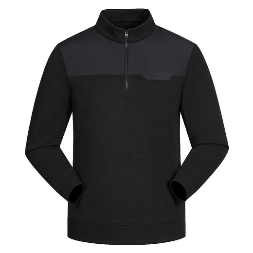 【春上新】【9折】6楼吉普JEEP男式半开胸卫衣吊牌价1079折后价971 商品图0