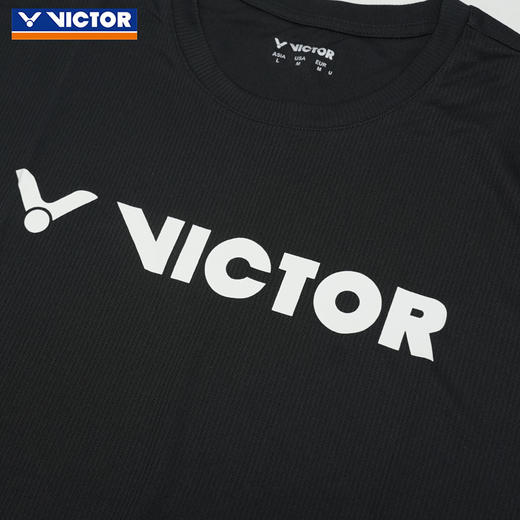 2026年新款VICTOR威克多羽毛球服轻薄速干男女款训练日常运动短袖T-40050 T-41050 商品图1