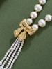 子佩集【结缘珍爱】珍珠惜王妃毛衣链【ZZMYL009】8.5mm珠镀金蝴蝶结2601 商品缩略图4