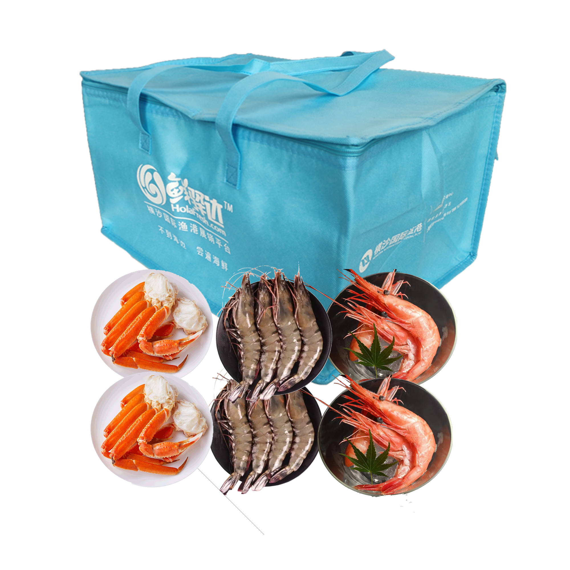 鲜驿达 虾蟹组合3240g