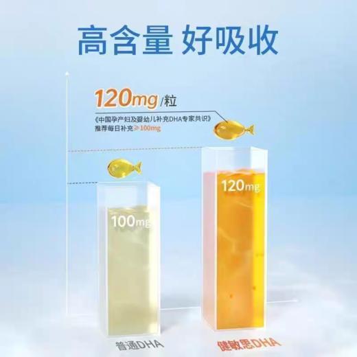 witsbb健敏思多效藻油dha敏宝专研婴幼儿DHA儿童海藻油非鱼油 商品图2