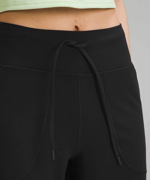 LULU 女士阔腿腰绳+口袋瑜伽裤 Z-15799 商品图2