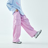 棵初2026年春季新款亲子中大女童防泼水休闲机能裤轻盈宽松直筒裤 商品缩略图2