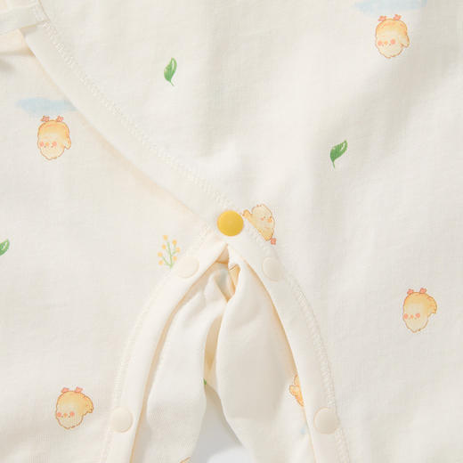 怡比萌鸡跳跳长袖系带哈衣HY26SPN201黄色调（52#-66#） 商品图10