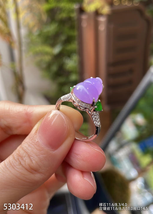 5303412、葫芦戒指。具体价格微信咨询 商品图1