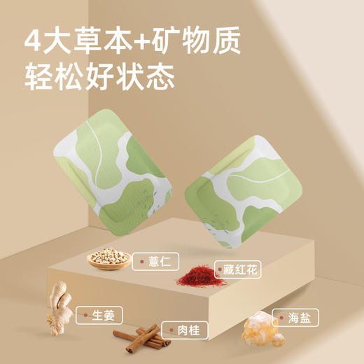 元气达人 雪松精油热敷艾灸足贴 商品图1