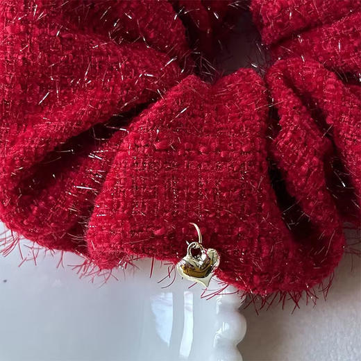 丝绒爱心饰件XXSR发圈-纪念日百货门店同款169248896 商品图2