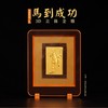 【财神关公.马到成功】央视力荐的非遗大师何超艺术指导，每款都含10mg足金精工打造，颜值在线的摆件 商品缩略图1
