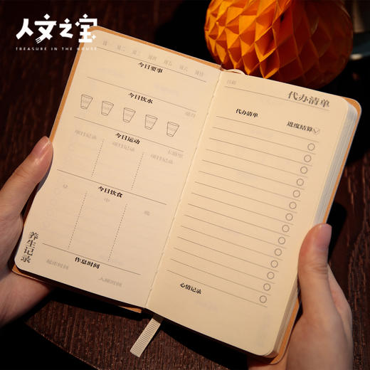 【人文之宝】长春礼 · 人生得意须尽欢（每日计划笔记本） 商品图2