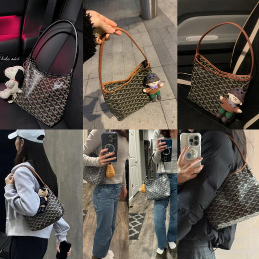 115-5故意渣图 免带品 狗牙mini hobo 着货后更美 小巧轻便能装 棕色7-10天发 商品图0
