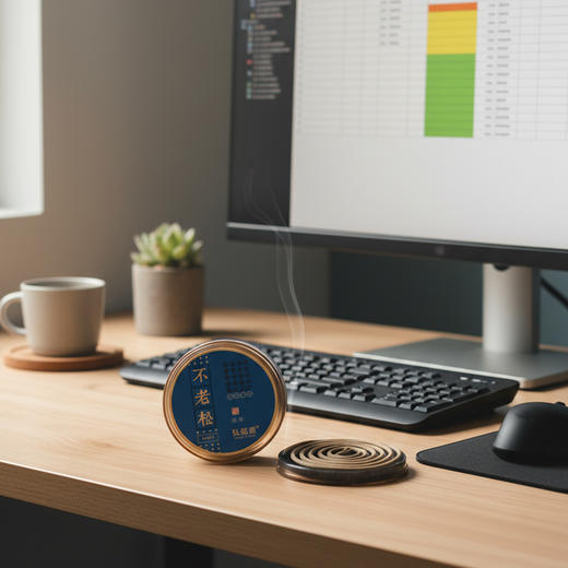 会员专享《单片盘香便携装》自带香盘 直接可用 商品图4