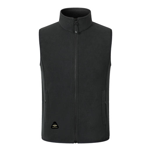 自由基地新款超细摇粒绒衫保暖马甲内穿户外轻量百搭男女拉链背心 NMJ-2030 商品图8