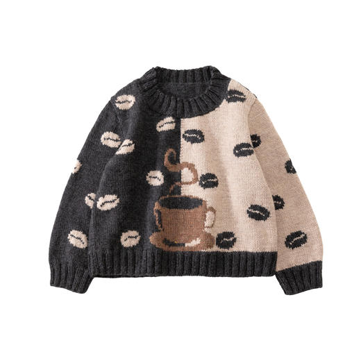 苏苏姐家茉咖套头衫手工diy衣服毛线团棒针粗羊毛线毛衣材料包 商品图4