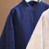 花与棉花  棉麻手工压格玛瑙扣棉服 商品缩略图1