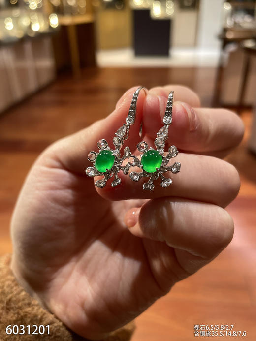 6031201，蛋面耳坠。具体价格微信咨询 商品图2