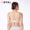 都市丽人内衣无罩杯薄文胸泳布内衣3/4杯内衣Vbra内衣三排四扣无钢圈LBC62N 商品缩略图2