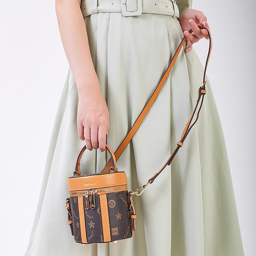 Cmierf Kuect（中国CKIR） 时尚百搭手提斜挎直筒包 CK-1599A 商品图0