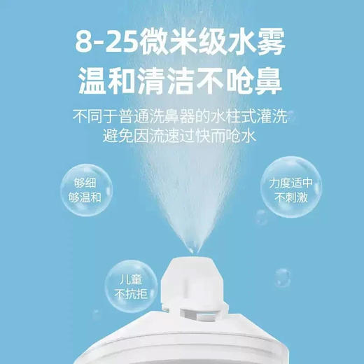 ² 加赠赠送120粒盐片【手动洗鼻器】家用鼻腔护理  HM02-CRMM- SSS 商品图3
