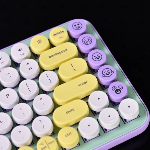 罗技时尚系列POP Keys无线蓝牙机械键盘办公游戏键盘电脑平板 商品图4