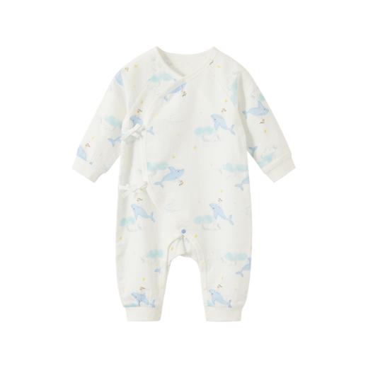 怡比云鲸之境长袖系带哈衣HY26SPN107白蓝色调（52#-66#） 商品图6