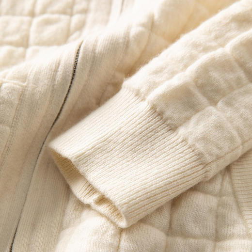 Baby小山羊绒~加厚山羊绒翻领拉链开衫外套BABY25152 商品图4