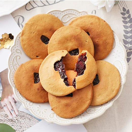 潮汕特产红糖肚脐饼地方食品零食大全各种饼子红糖饼食物糕点小吃（内部甄选） 商品图3