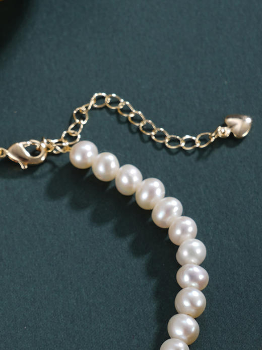 子佩集【潮汐精灵】珍珠惜王妃手链【ZZSL010】5.5-6mm珠镀金鱼尾2601 商品图6