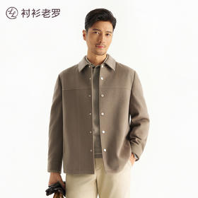 【大师7号】秋冬品质休闲全羊毛衬衫外套259X0J528N[门店专款]