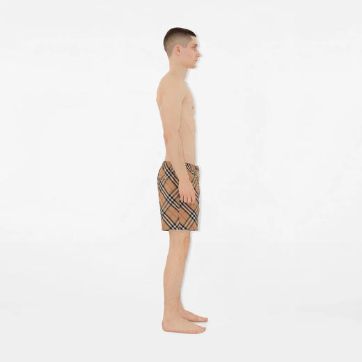 BURBERRY 巴宝莉 男士格纹休闲泳裤 格子 8087335 B9368 商品图4