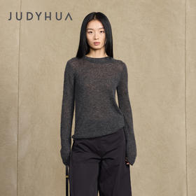 JUDYHUA 边界系列圆领针织衫
