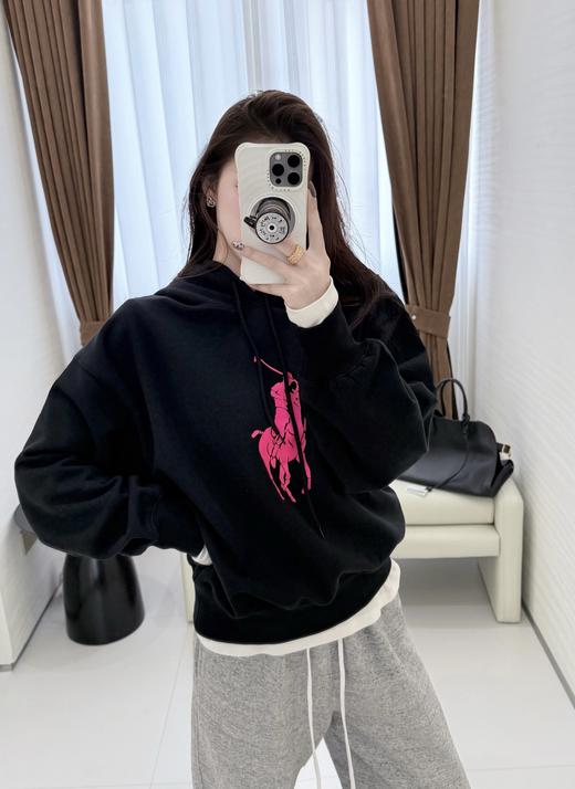 【只可换码 不退货】拉夫劳伦 粉色马 25时限定款 连帽卫衣 渠道货无领标！！！（EJ） 商品图0