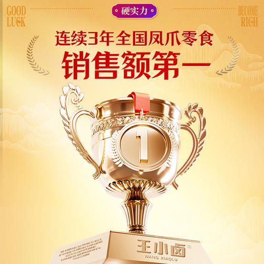 王小卤抓财手卤味零食大礼包733克香辣解馋年货必备 商品图5