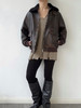 THEHOYAN｜P23160 Distressed Lambskin Jacket 做旧山羊皮夹克 商品缩略图6