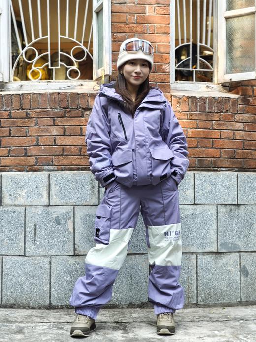 至高滑雪服套装女款单双板雪服防水加厚2025新款专业滑雪衣裤套装 商品图0